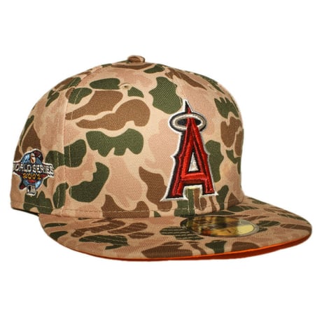 ニューエラ ベースボールキャップ 帽子 NEW ERA 59fifty メンズ レディース MLB ロサンゼルス エンゼルス 迷彩 6 3/4-8 1/4 NR60237944