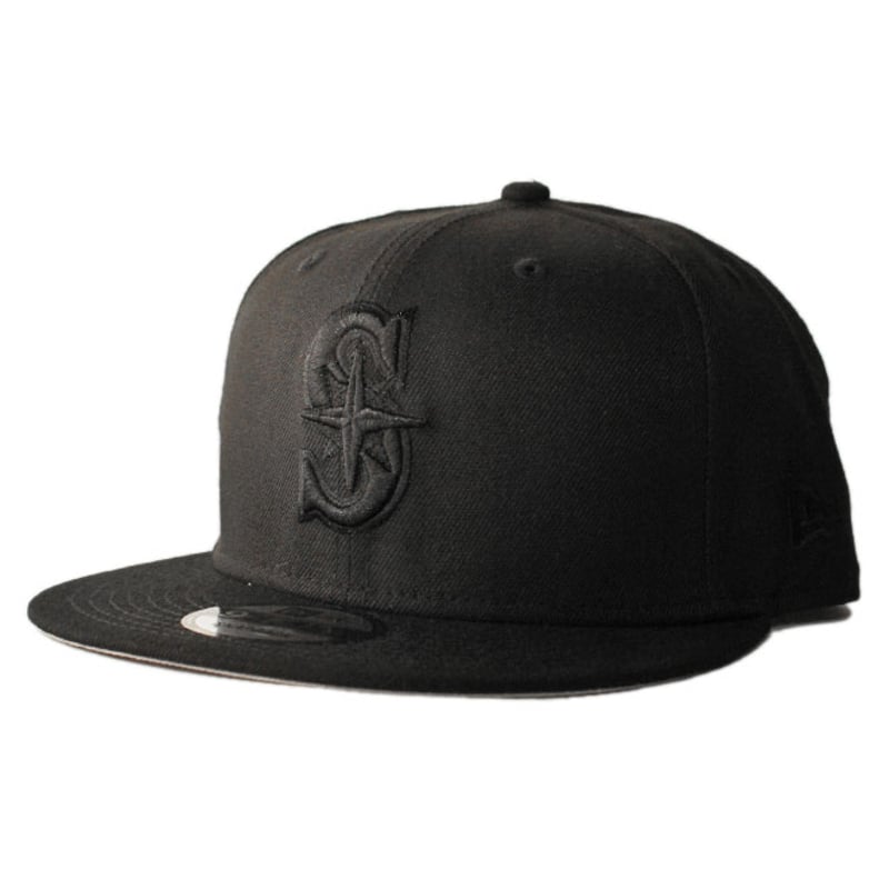 moroha New Eraブラック スナップバックキャップ ニューエラ スナップバックキャップ 帽子 NEW ERA 9fifty メンズ