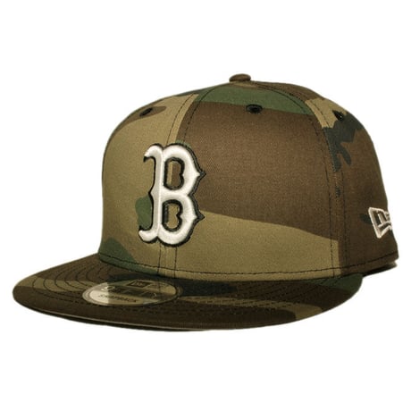 ニューエラ スナップバックキャップ 帽子 NEW ERA 9fifty メンズ レディース MLB ボストン レッドソックス 迷彩 フリーサイズ MLB950B-AP11941945