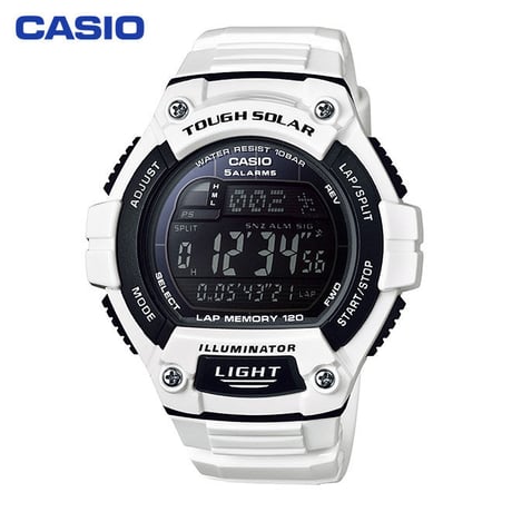 カシオ コレクション 腕時計 メンズ レディース CASIO Collection ソーラー 防水 [ 国内正規品 ] W-S220C-7BJH