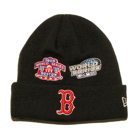 ニューエラ ニット帽 ビーニーキャップ 帽子 メンズ レディース NEW ERA MLB ボストン レッドソックス ワンサイズ NR12638433