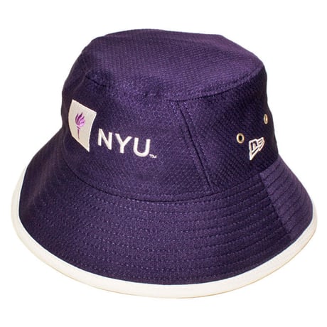 ニューエラ バケットハット 帽子 NEW ERA メンズ レディース NCAA NYU バイオレッツ フリーサイズ NYU18307137