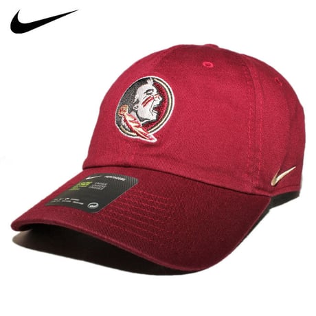 ナイキ ストラップバックキャップ 帽子 メンズ レディース NIKE NCAA フロリダステイト セミノールズ フリーサイズ AV7508-692