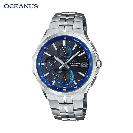 カシオ オシアナス 腕時計 メンズ レディース CASIO OCEANUS 電波 ソーラー 防水 [ 国内正規品 ] OCW-S5000-1AJF