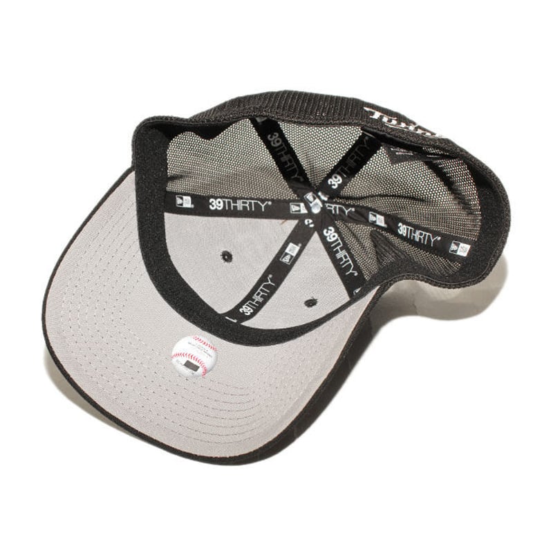ブラックメッシュキャップ ACロゴ刺繍 39THIRTY ブラックメッシュキャップ ACロゴ刺繍 39THIRTY ニューエラ