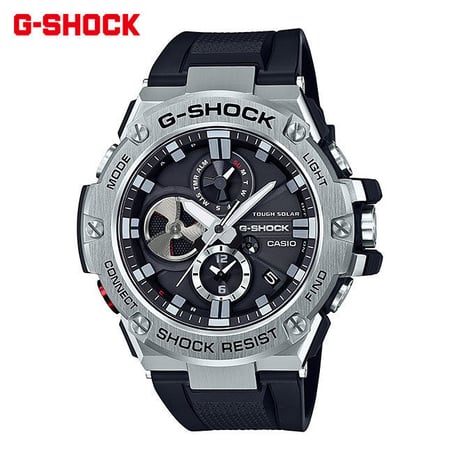 カシオ Gショック 腕時計 ジーショック メンズ レディース CASIO G-SHOCK ソーラー 防水 [ 国内正規品 ] GST-B100-1AJF