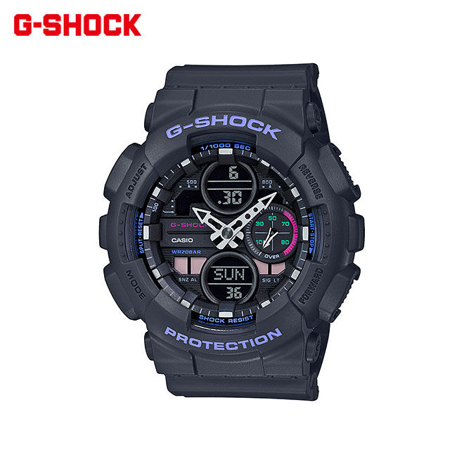 G ショック　GMAS140NC5A2JF G-Shock GMAS140 Neo Punk Pink Watch | Zumiez
