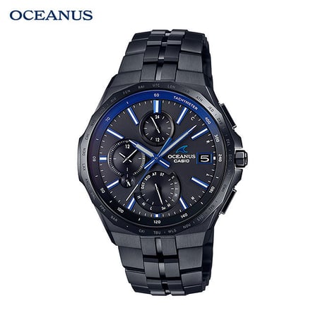 カシオ オシアナス 腕時計 メンズ レディース CASIO OCEANUS 電波 ソーラー 防水 [ 国内正規品 ] OCW-S5000B-1AJF