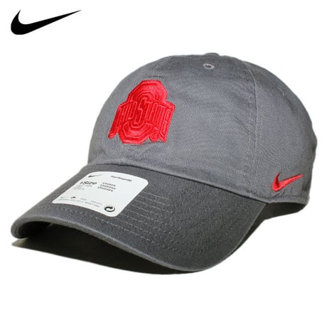 ナイキ ストラップバックキャップ 帽子 メンズ レディース NIKE NCAA オハイオステイト バックアイズ フリーサイズ AV7526-027