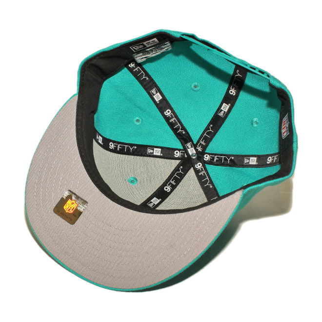 マイアミドルフィンズ レザーバイザー スナップバックキャップ マイアミ・ドルフィンズ スナップバックキャップ マイアミ