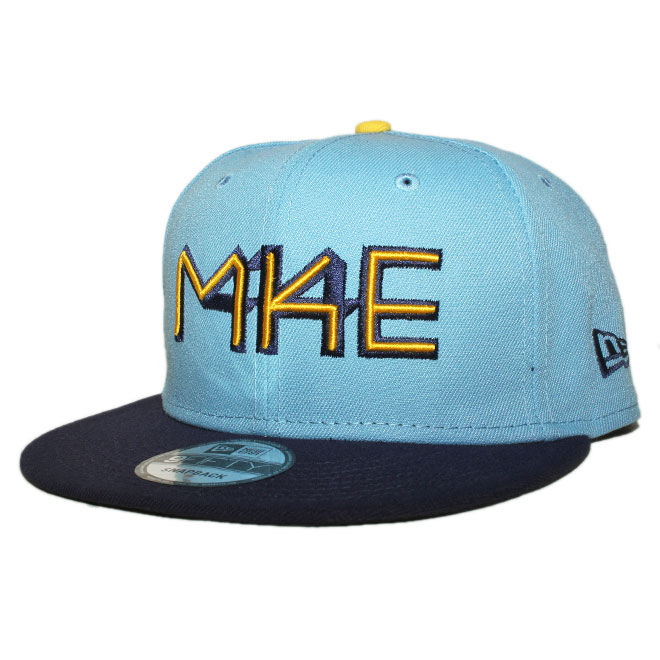 New Era ミルウォーキー・ブルワーズ 9FIFTY スナップバックキャップ ニューエラ スナップバックキャップ 帽子 NEW ERA 9fifty メンズ