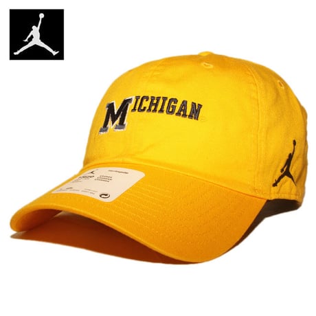 ジョーダンブランド ストラップバックキャップ 帽子 メンズ レディース JORDAN BRAND NCAA ミシガン ウォルバリンズ フリーサイズ JBH86A-DA4925-728