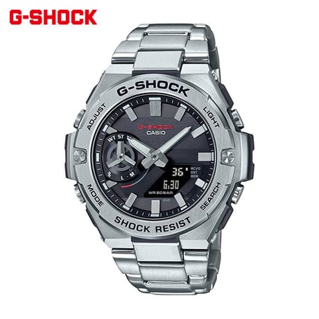 カシオ Gショック 腕時計 ジーショック メンズ レディース CASIO G-SHOCK ソーラー 防水 [ 国内正規品 ] GST-B500D-1AJF