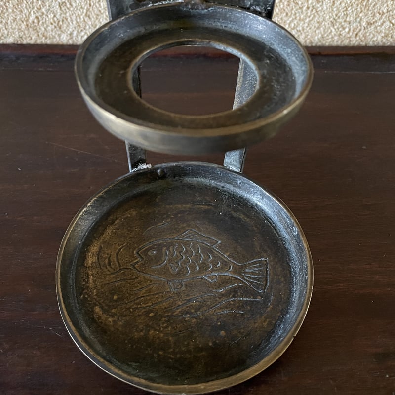 韓国の古いオイルランプ 真鍮 アンティーク | hapun