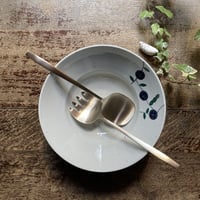 놋담サービングスプーンとフォーク