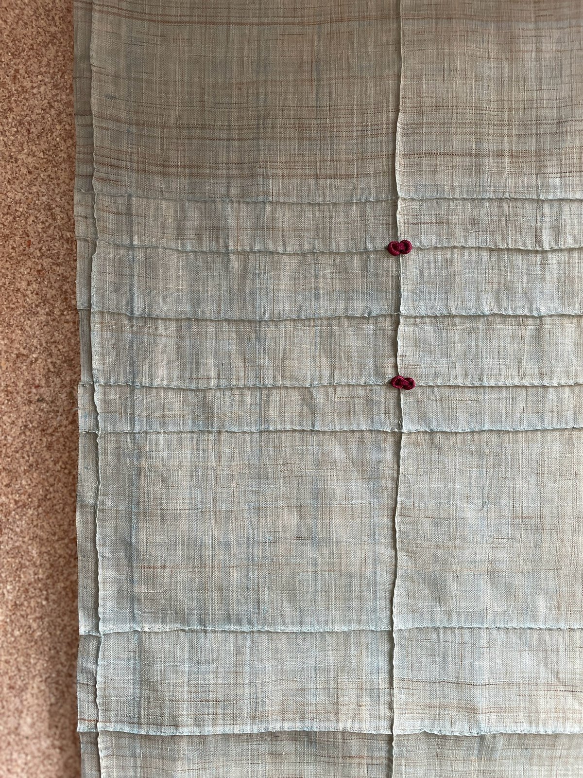 ポジャギタペストリー/ブルー | hapun