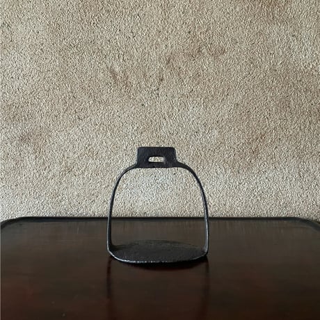 韓国の古い鉄の馬具/あぶみ/アンティーク