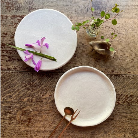 hapun pottery/ 高台皿newソルギ