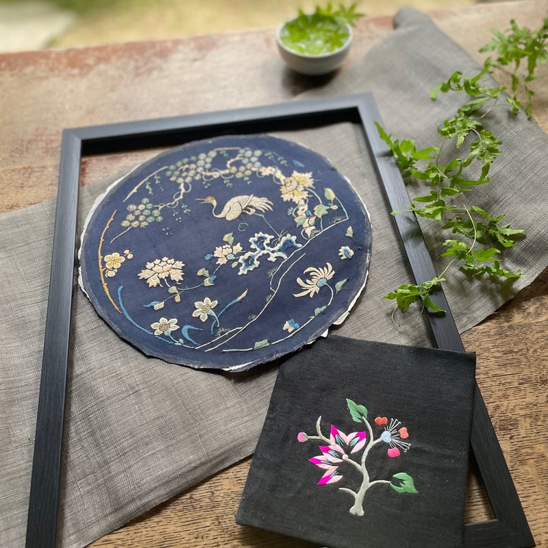 韓国刺繍　掛け布団　鶴デザイン刺繍 韓国刺繍 掛け布団 鶴デザイン刺繍