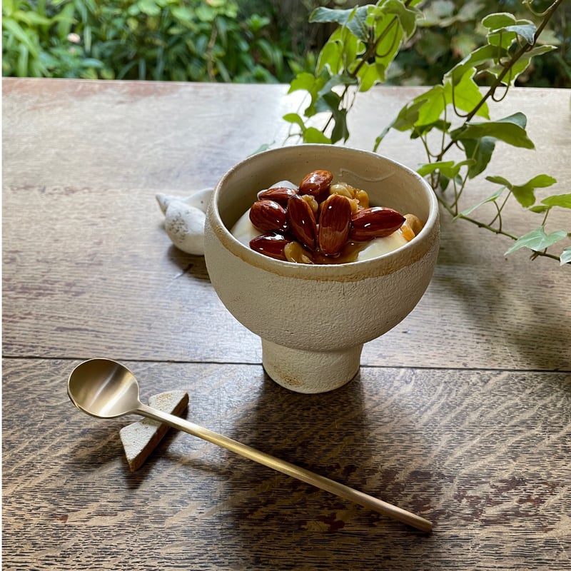 hapun pottery/フリーボウル ナチュラル 変形シリーズS | hapun