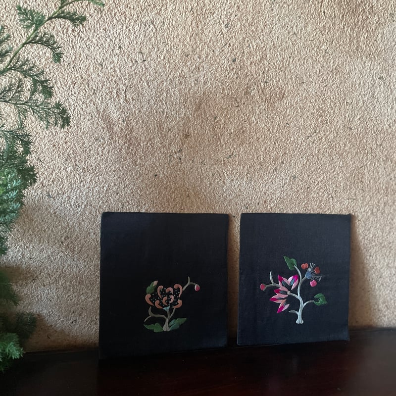 韓国の刺繍の枕飾り アンティーク | hapun