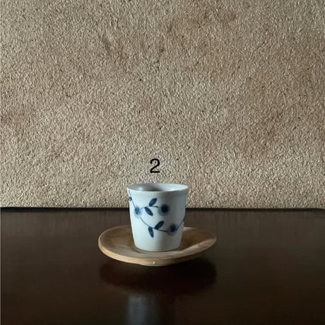 無垢木目の茶托 ヴィンテージ