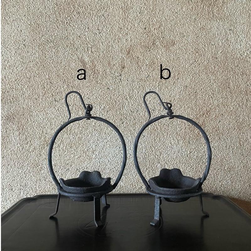 韓国の古い鉄の灯火器 アンティーク | hapun