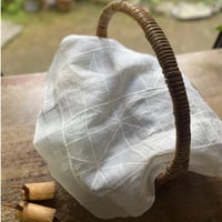 小ぶりなサイズの柔らかなポジャギ/アンティーク生地