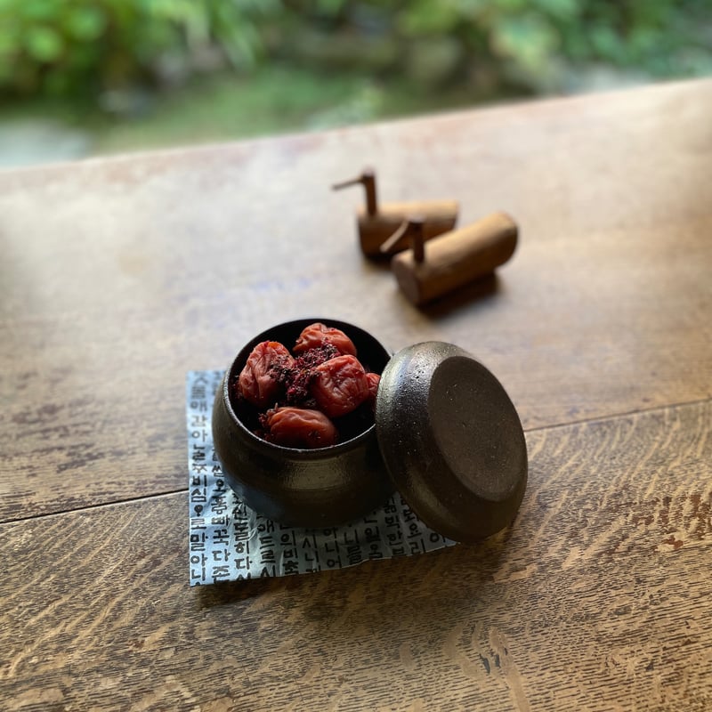 韓国 オンギ 3点セット 小中大 伝統 陶器 キムチ壺 保存容器 かめ 小さなオンギ 3 - 大人の韓国 ＋han