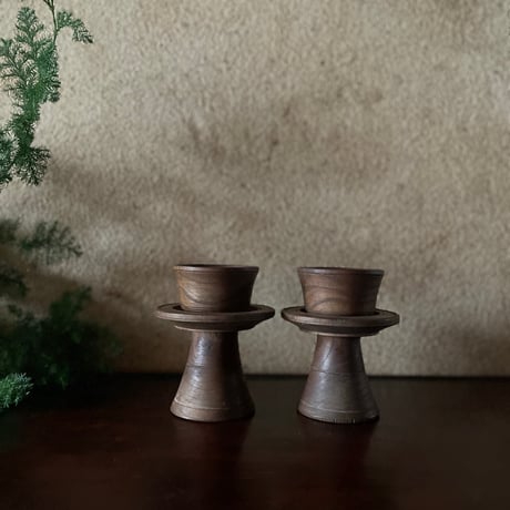 韓国の古い木の器/酒盃