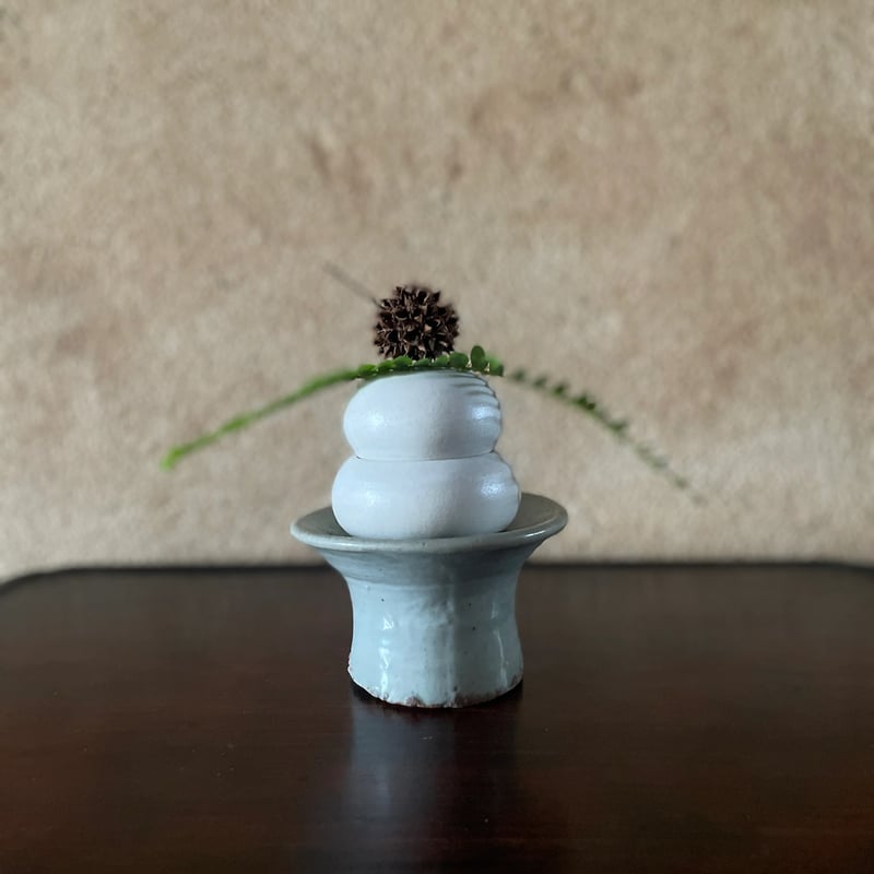 韓国の白磁高台皿 アンティーク | hapun