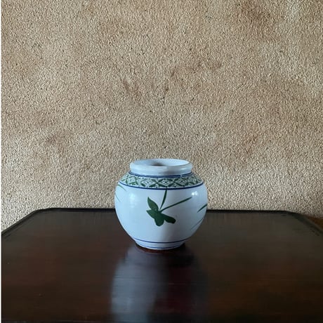 韓国の古い花壺 ヴィンテージ