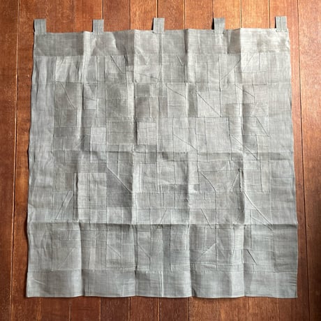 新しい正方形のポジャギ グレイ