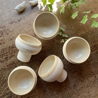 hapun pottery/フリーボウル ナチュラル 変形シリーズS