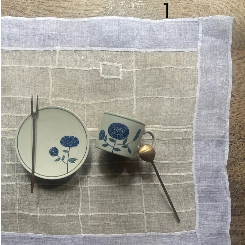 ポジャギランチョンマット1と2/アンティーク生地 | hapun