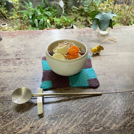 hapun pottery/フリーボウル ナチュラル