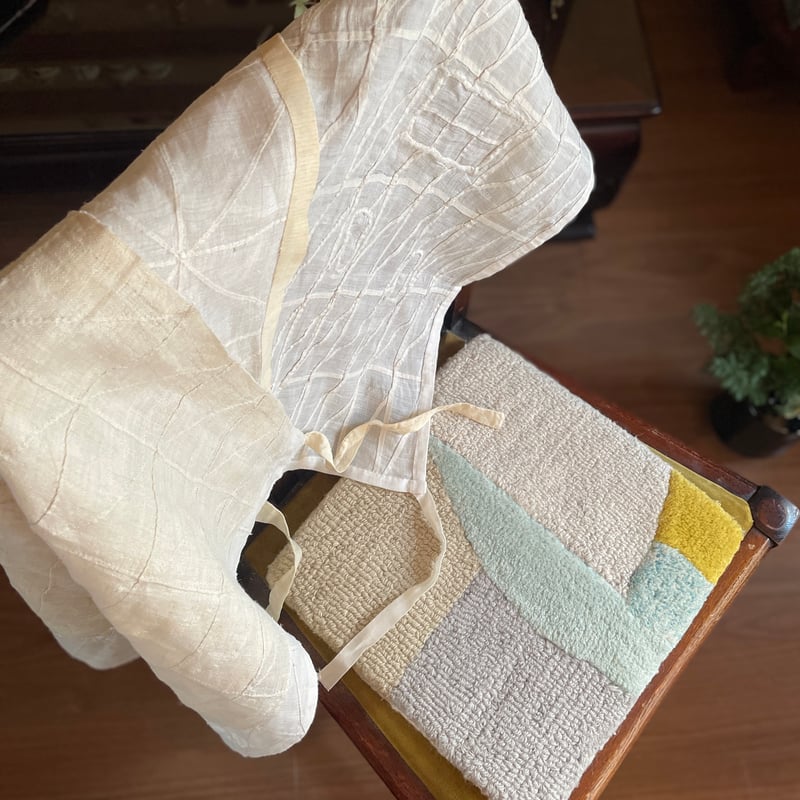 小ぶりな縁シルクポジャギ/アンティーク | hapun