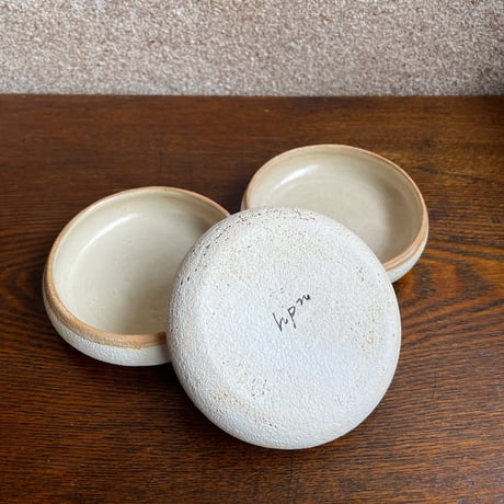 hapun pottery/チャンギ浅鉢 ナチュラル