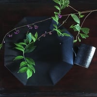 ATELIER YUJI/八角プレート大　黒