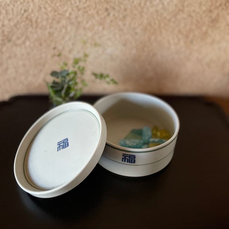 韓国雑貨 陶芸作家 ヨギダムギ ３段小鉢２個セット Yeogi-Damki/ヨギダムギ/お重にもなる丸小鉢 福/マット | hapun
