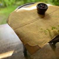 山吹色/ベージュベースのチョガッポランチョンマット