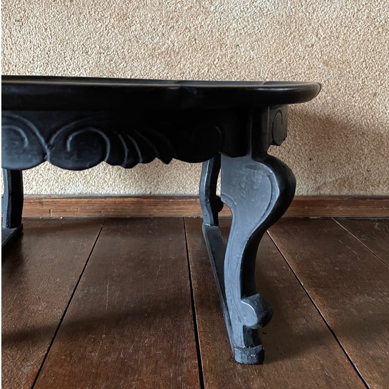 螺鈿　螺鈿細工　ソバン　座卓　アンティーク　レトロ　インテリア　折り畳み 螺鈿 螺鈿細工 ソバン 座卓 アンティーク レトロ インテリア