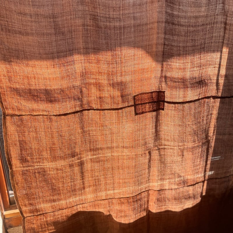 韓国の柿渋染めの古布 | hapun