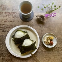 hapun pottery ナチュラル変形シリーズ リムプレート丸 オフホワイト