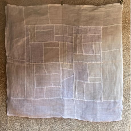 小ぶりなサイズのシャリ感のあるポジャギ1/アンティーク生地