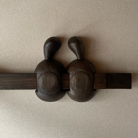 韓屋の古い亀のかんぬき