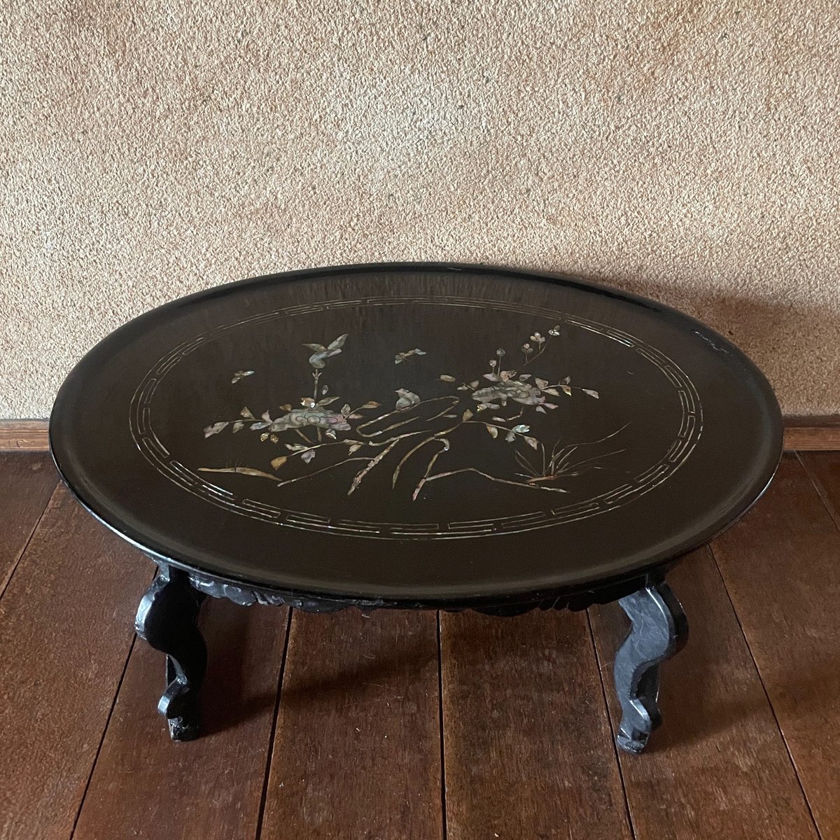 螺鈿のソバン 韓国の螺鈿のソバン/楕円/アンティーク | hapun