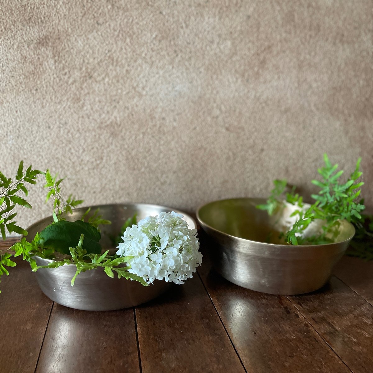 ブラス製アンティークアラブ製打ち出し細工植木鉢カバー（大）