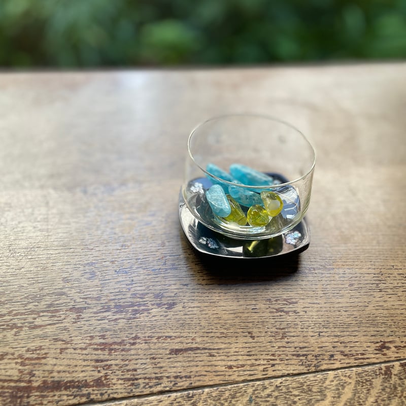 螺鈿細工の茶托 ヴィンテージ | hapun