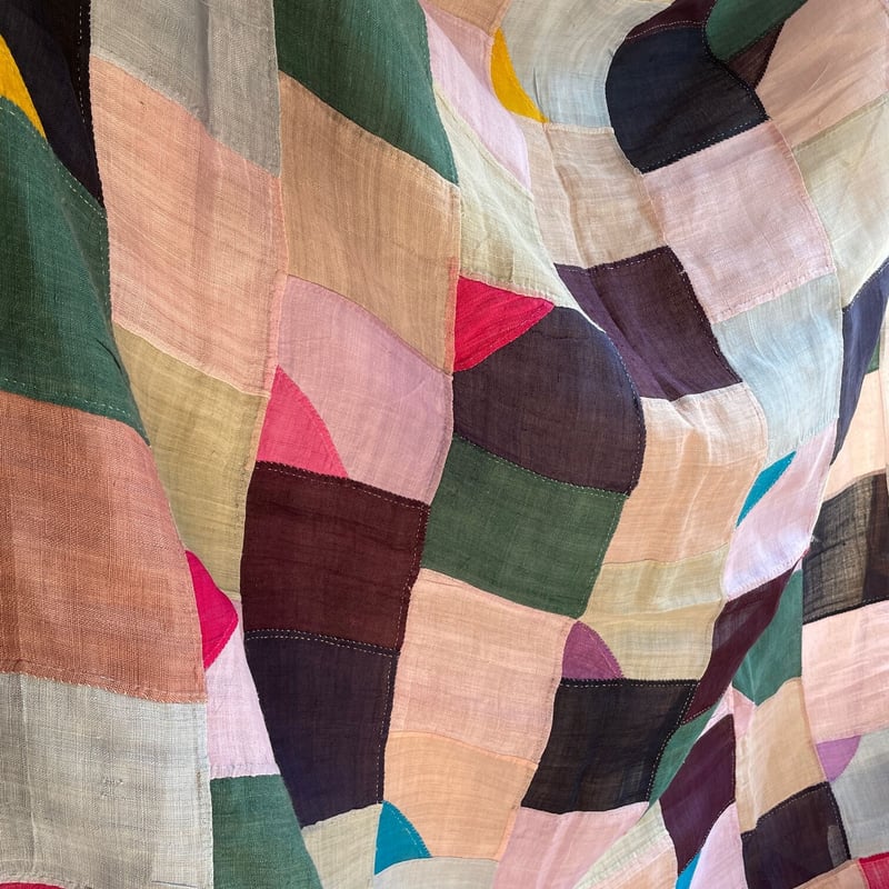 アンティークポシャギ 大きな五方色 モシポジャギ アンティーク | hapun